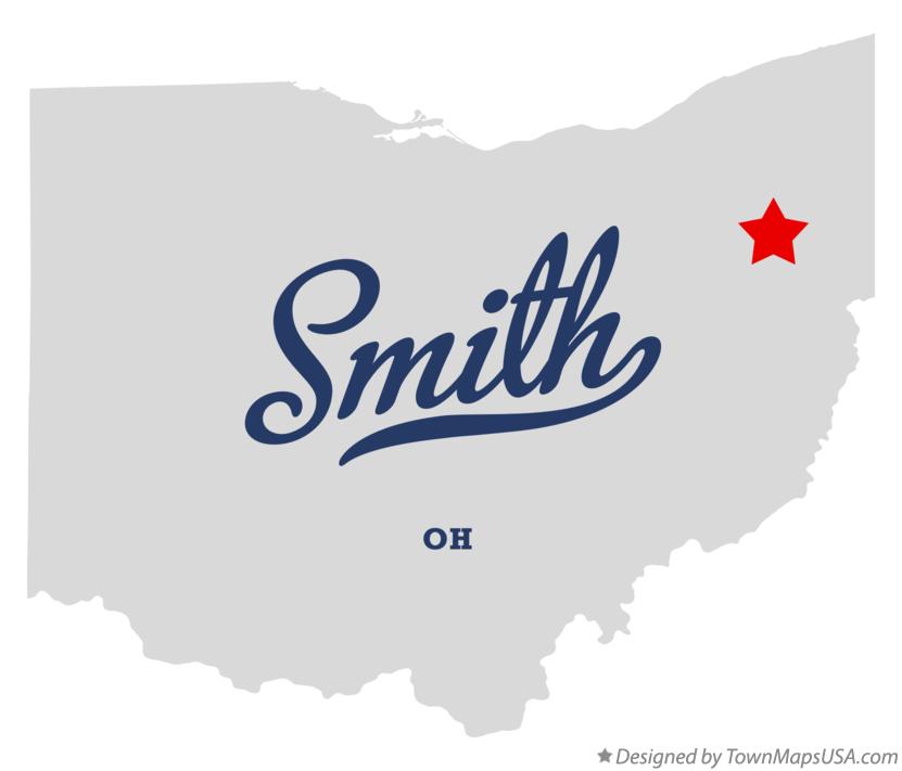 Map of Smith Ohio OH