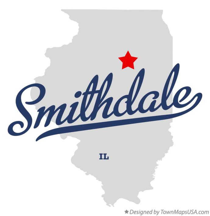Map of Smithdale Illinois IL