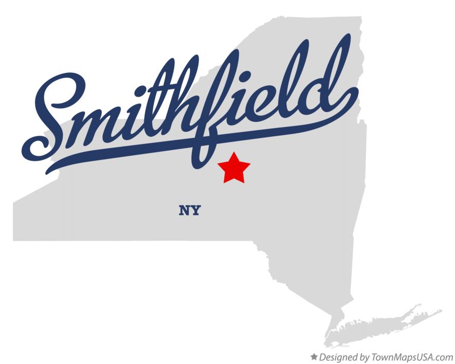 Map of Smithfield New York NY