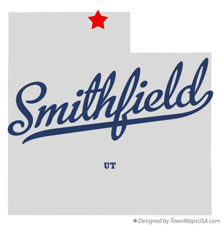Map of Smithfield Utah UT