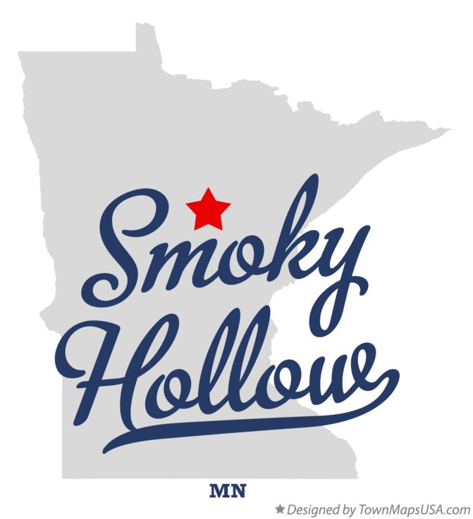 Map of Smoky Hollow Minnesota MN
