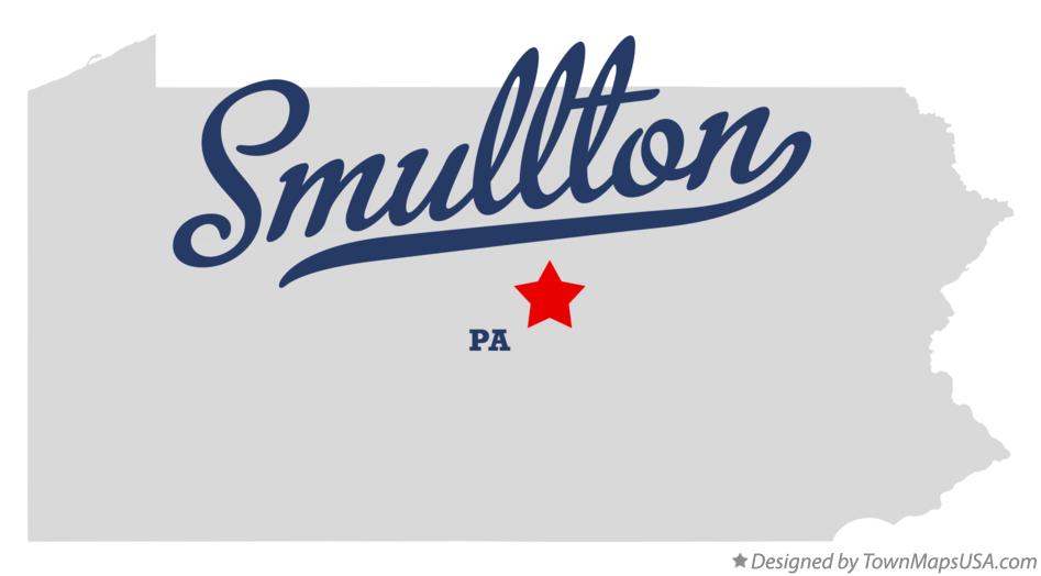 Map of Smullton Pennsylvania PA