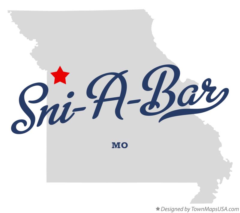 Map of Sni-A-Bar Missouri MO