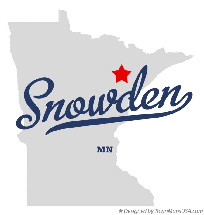 Map of Snowden Minnesota MN
