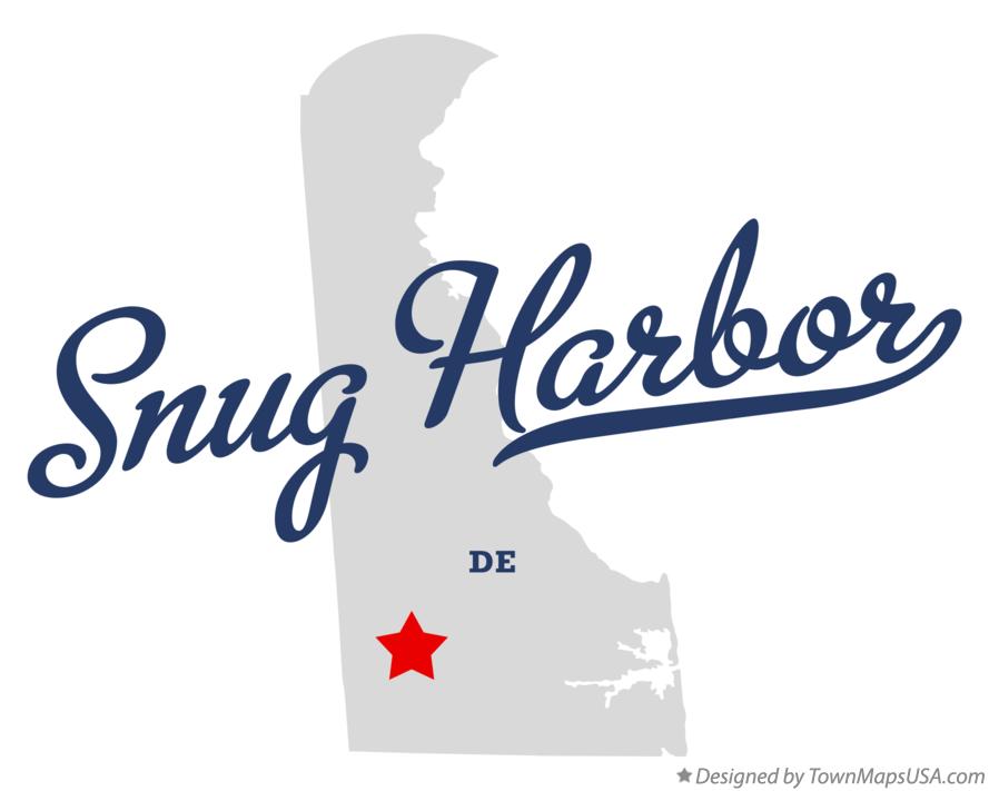 Map of Snug Harbor Delaware DE