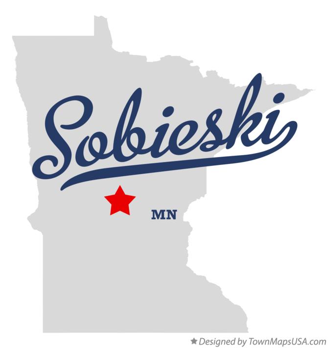 Map of Sobieski Minnesota MN