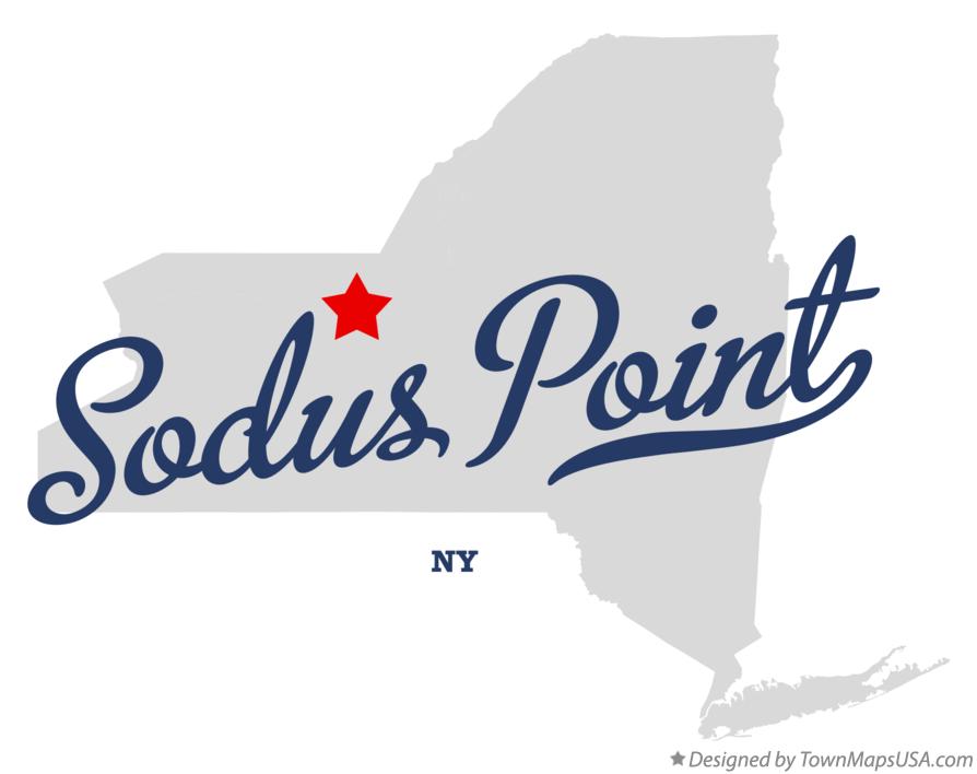 Map of Sodus Point New York NY