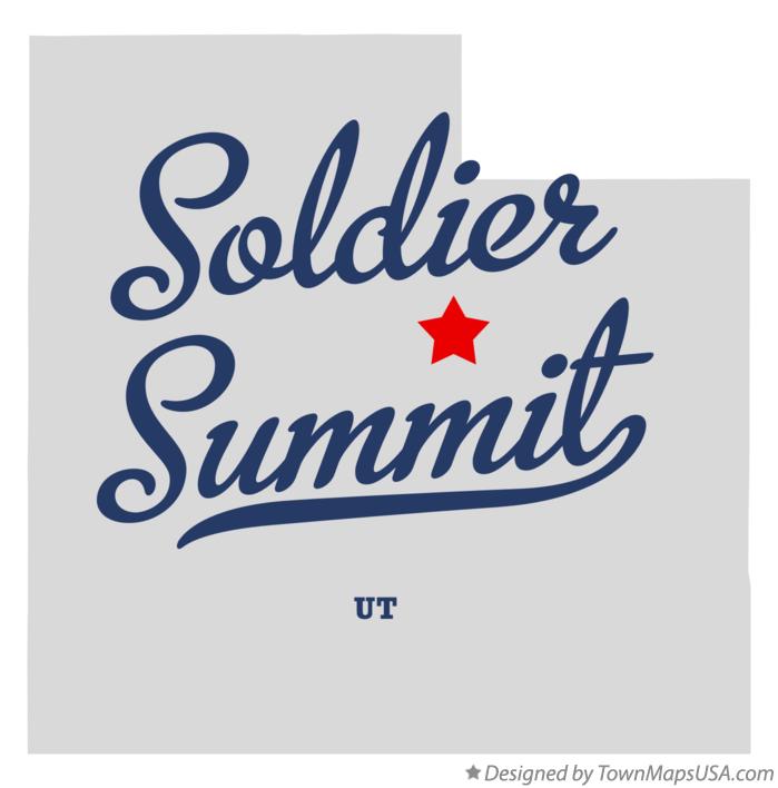 Map of Soldier Summit Utah UT