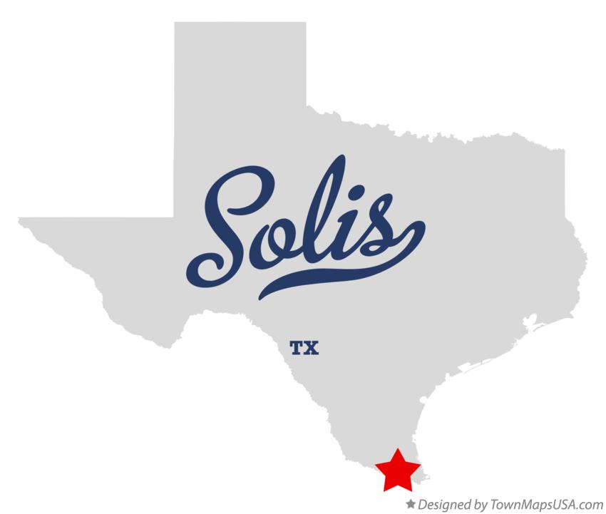 Map of Solis Texas TX