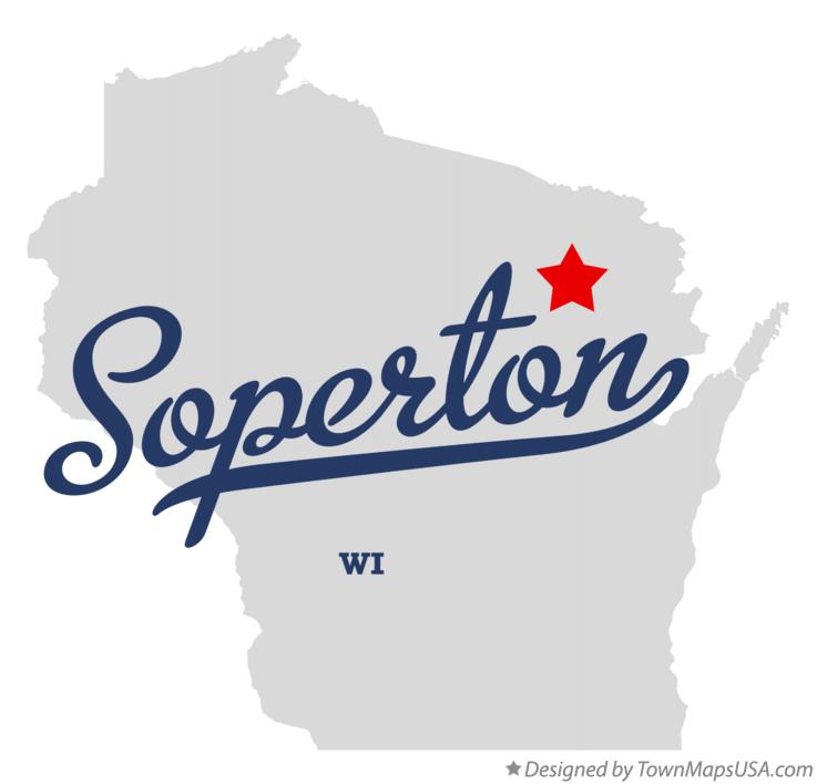 Map of Soperton Wisconsin WI