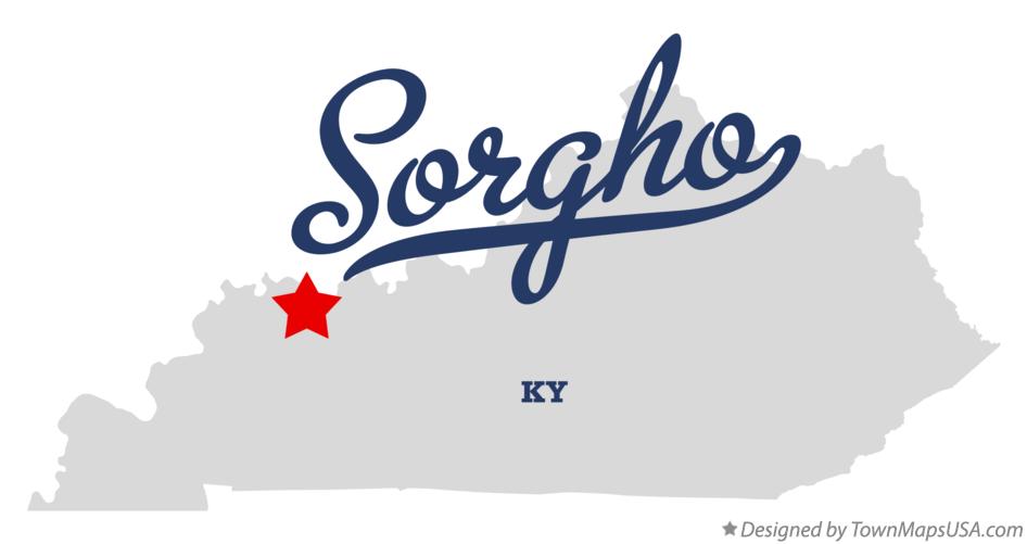 Map of Sorgho Kentucky KY