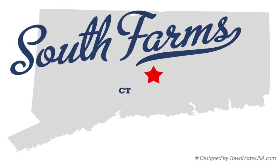 Map of South Farms Connecticut CT