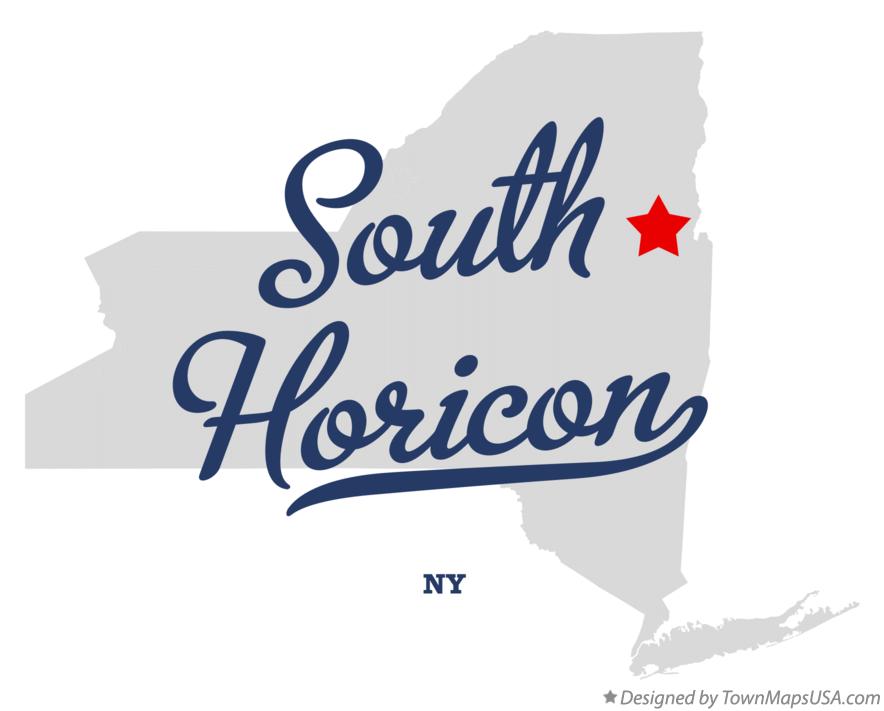 Map of South Horicon New York NY