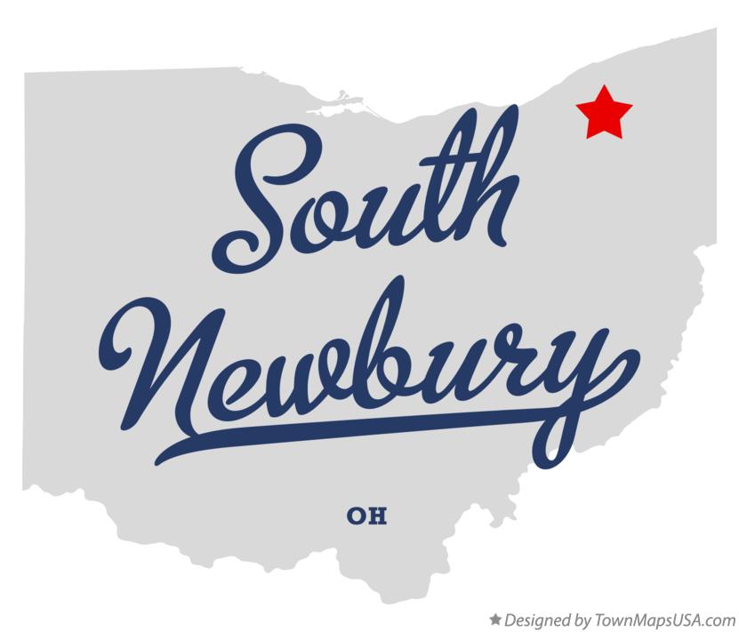 Map of South Newbury Ohio OH