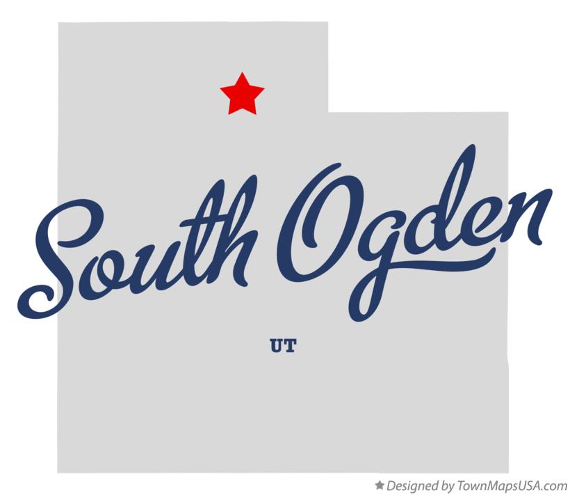 Map of South Ogden Utah UT