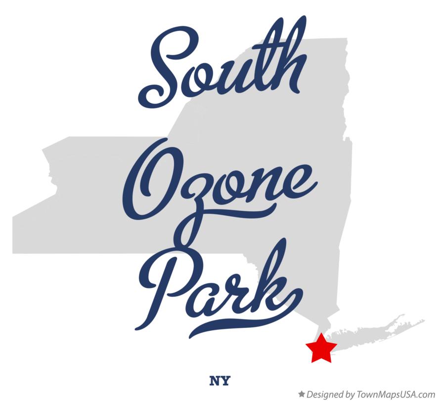 Map of South Ozone Park New York NY