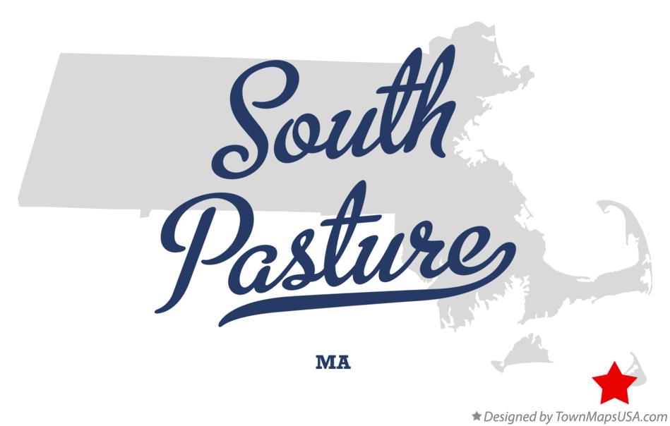 Map of South Pasture Massachusetts MA
