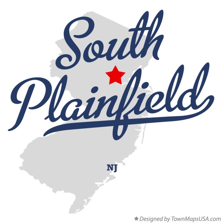 Map of South Plainfield New Jersey NJ