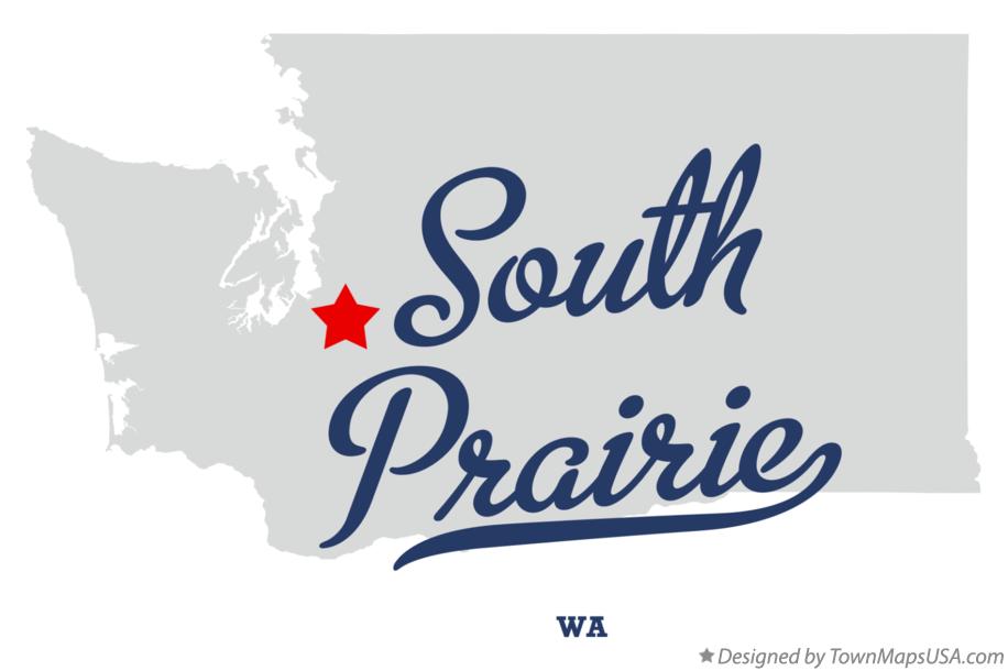 Map of South Prairie Washington WA