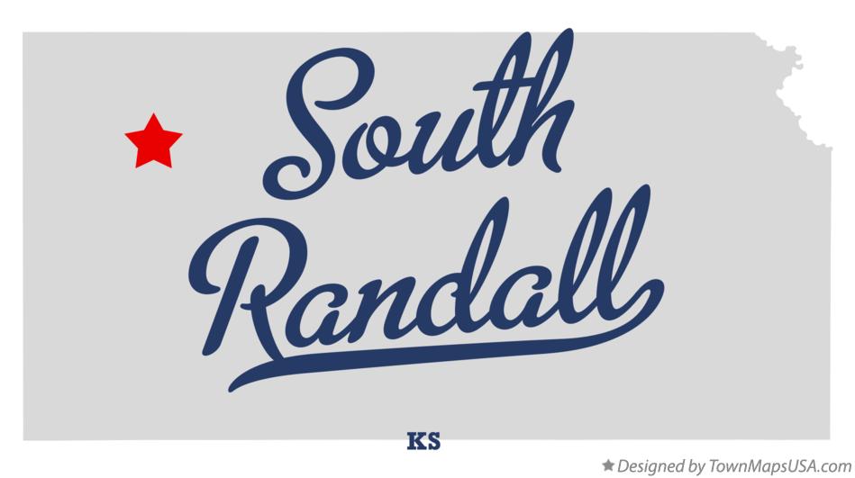 Map of South Randall Kansas KS