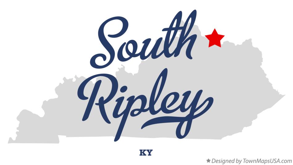 Map of South Ripley Kentucky KY