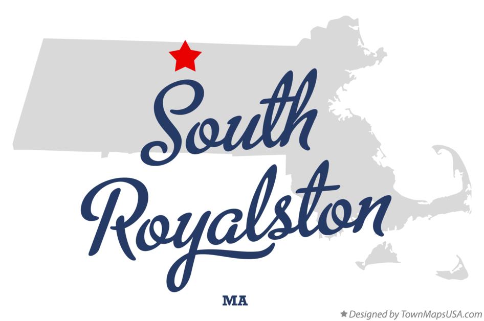 Map of South Royalston Massachusetts MA