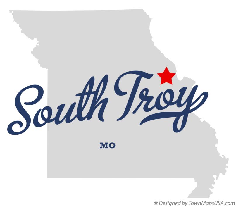 Map of South Troy Missouri MO