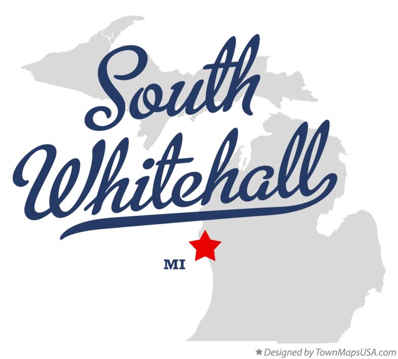 Map of South Whitehall Michigan MI