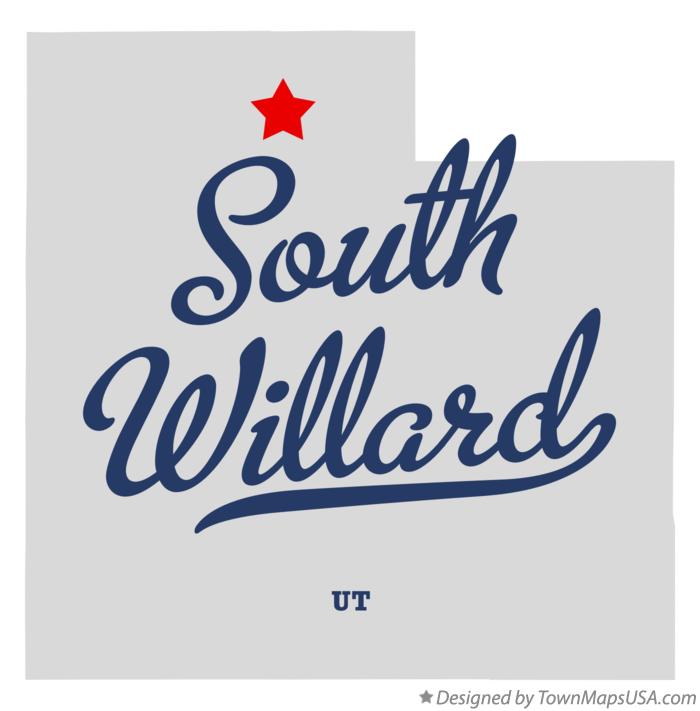 Map of South Willard Utah UT
