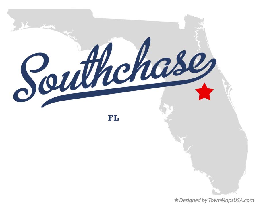 Map of Southchase Florida FL