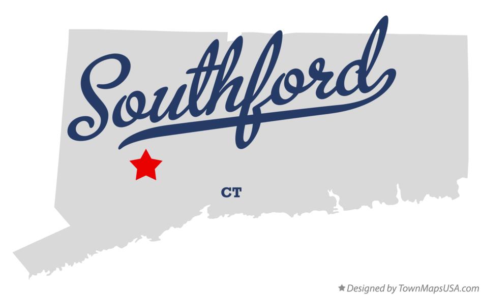 Map of Southford Connecticut CT