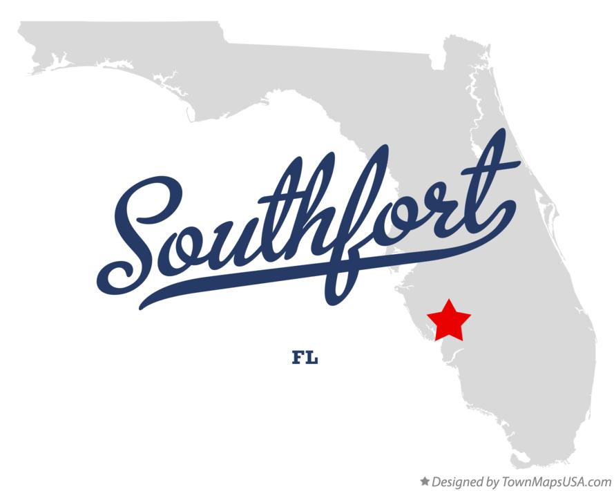 Map of Southfort Florida FL