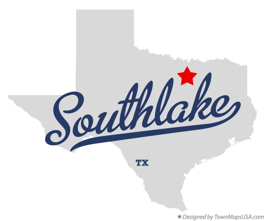 Map of Southlake Texas TX