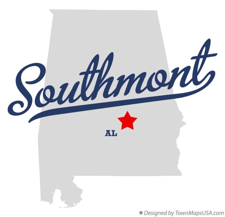 Map of Southmont Alabama AL