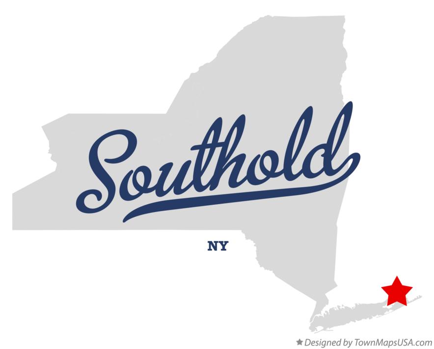 Map of Southold New York NY