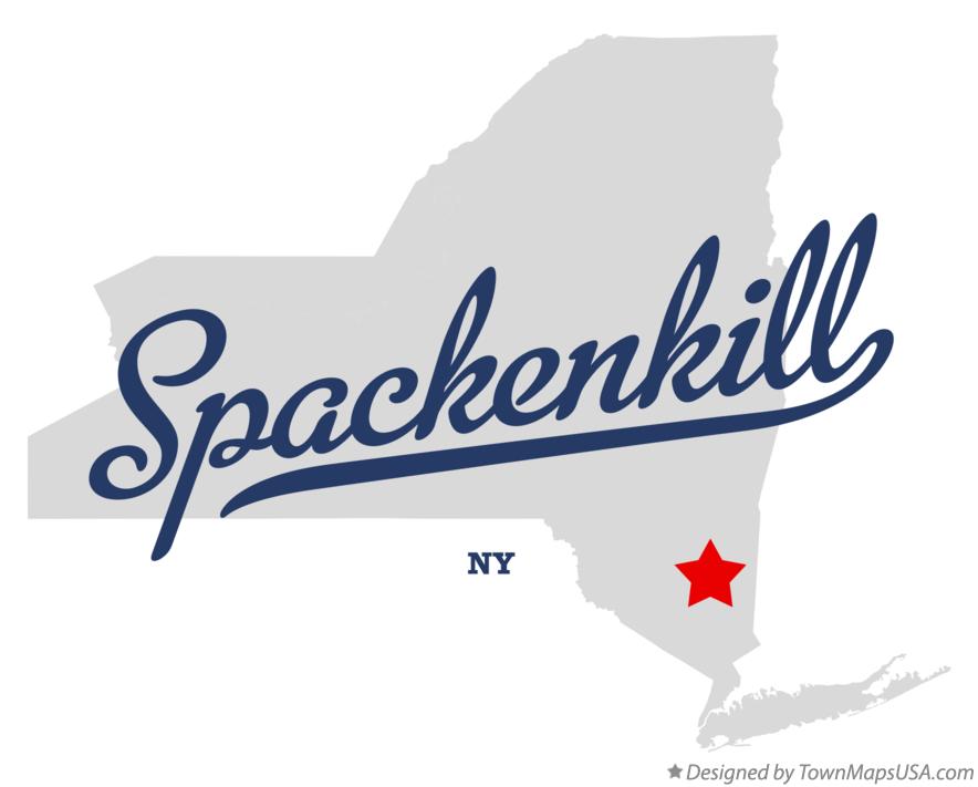 Map of Spackenkill New York NY