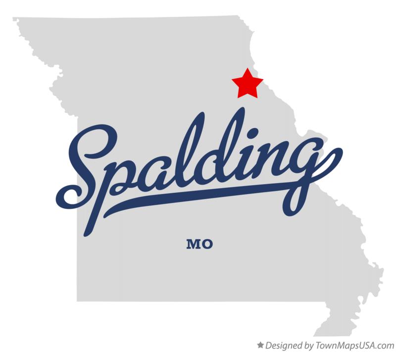Map of Spalding Missouri MO