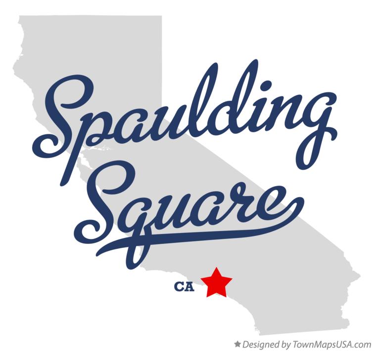 Map of Spaulding Square California CA
