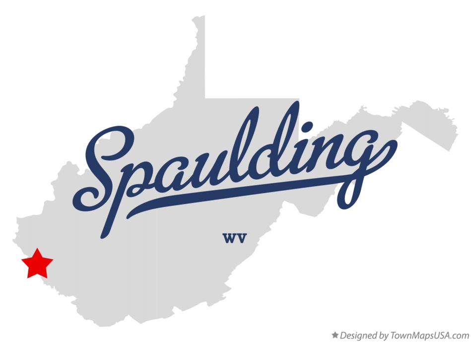 Map of Spaulding West Virginia WV
