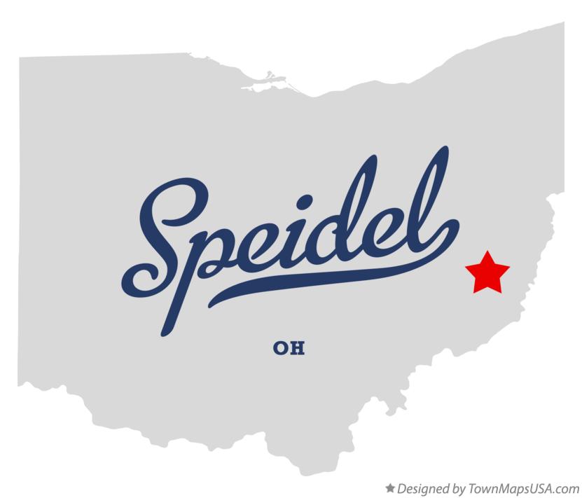 Map of Speidel Ohio OH