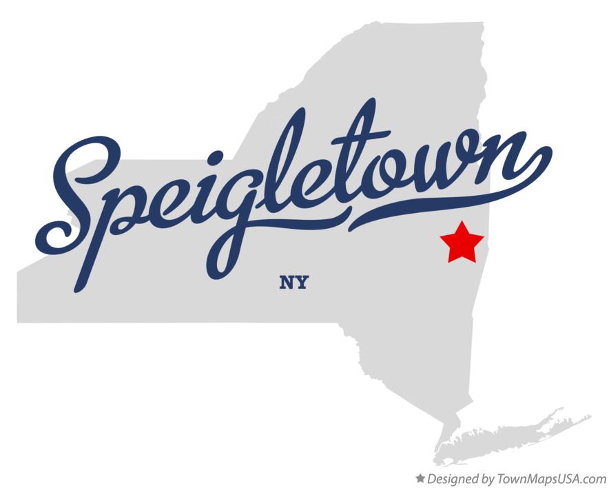 Map of Speigletown New York NY