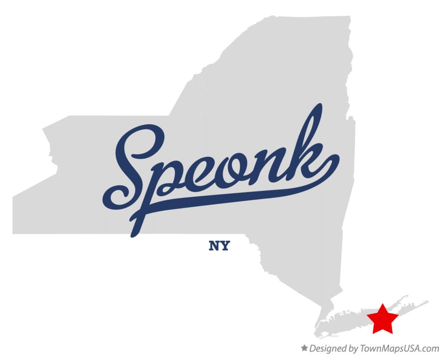 Map of Speonk New York NY