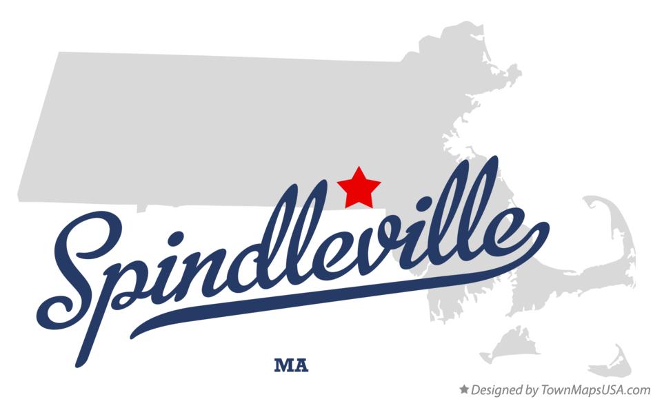 Map of Spindleville Massachusetts MA