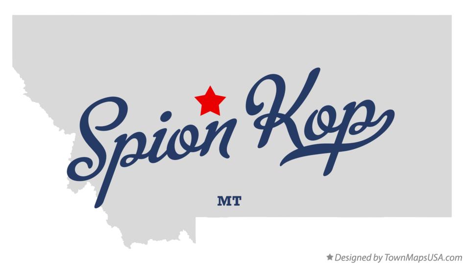 Map of Spion Kop Montana MT