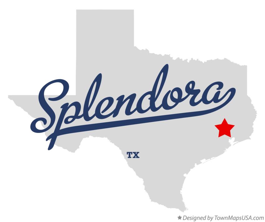 Map of Splendora Texas TX