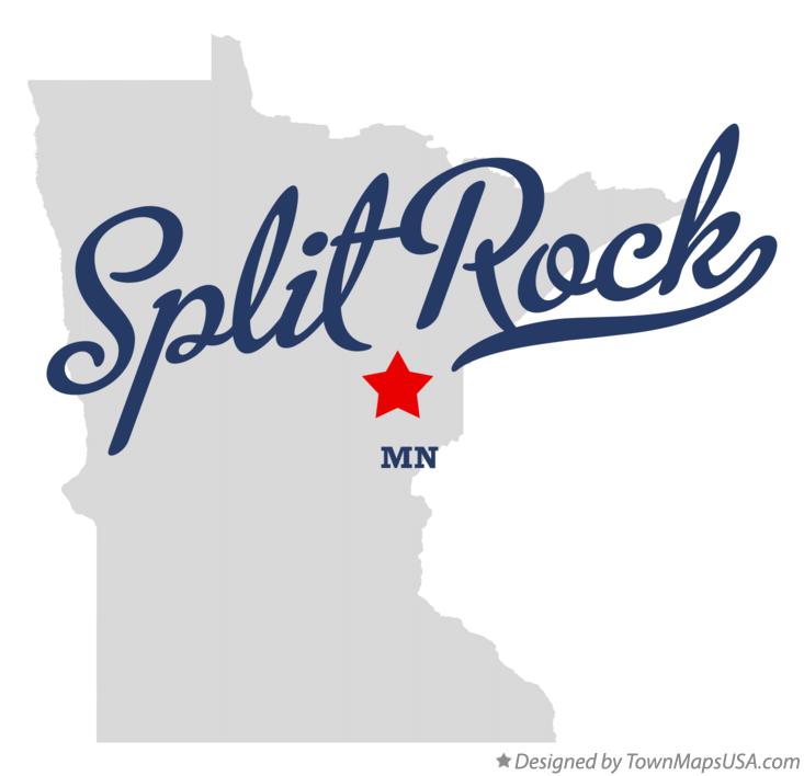 Map of Split Rock Minnesota MN