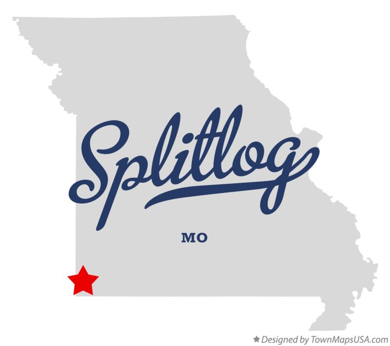 Map of Splitlog Missouri MO