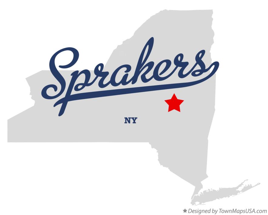 Map of Sprakers New York NY