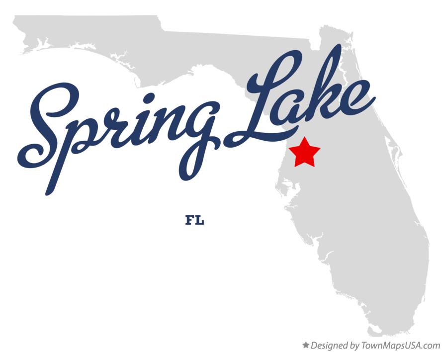 Map of Spring Lake Florida FL