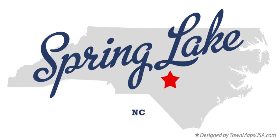 Map Of Spring Lake Nc North Carolina